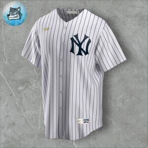 Nike Babe Ruth New York Yankees Cooperstown Collection Jersey #3 Adult Small MLB